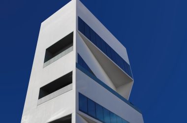 white concrete building