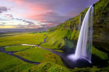 waterfalls at daytime