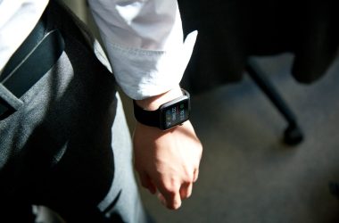 Apple Watch on person's wrist