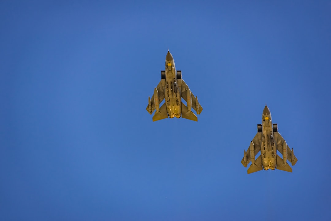 two gray fighter jets