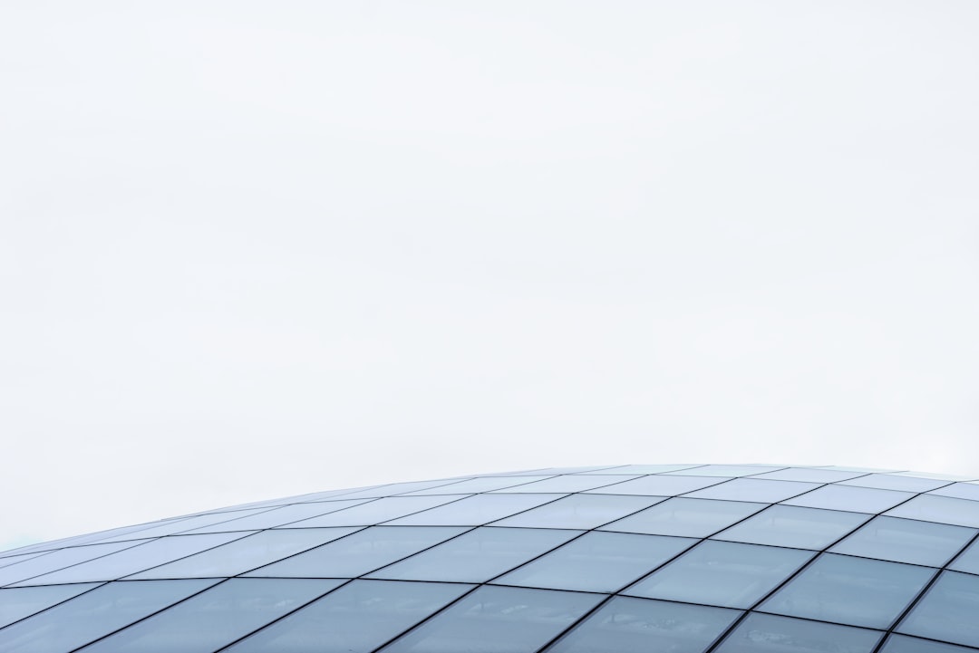 gray glass roof
