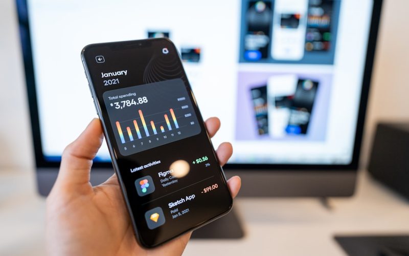 person holding black android smartphone
