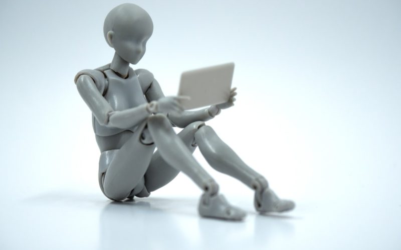puppet using tablet