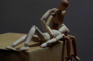 a wooden toy on a table