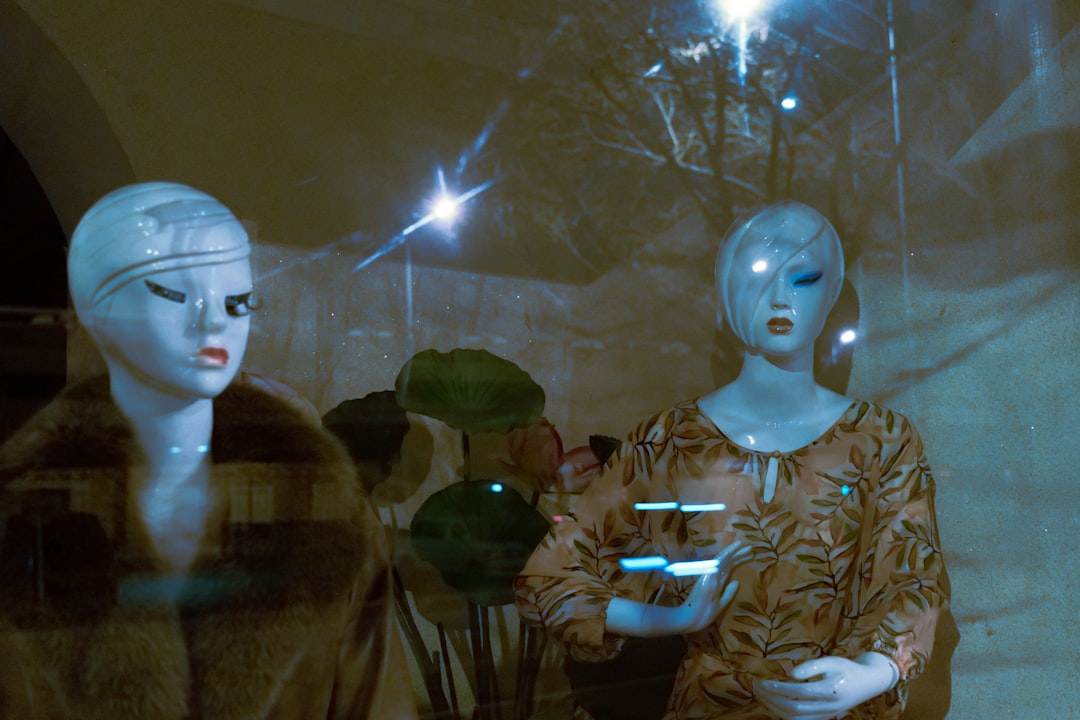 a group of people in clothing