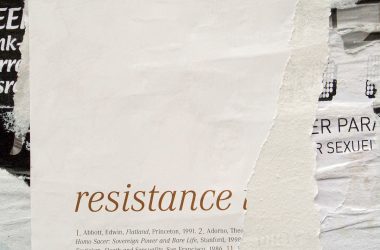 A piece of paper with words on it
