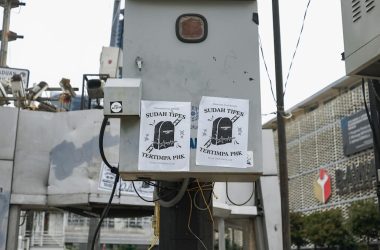white and black electric device