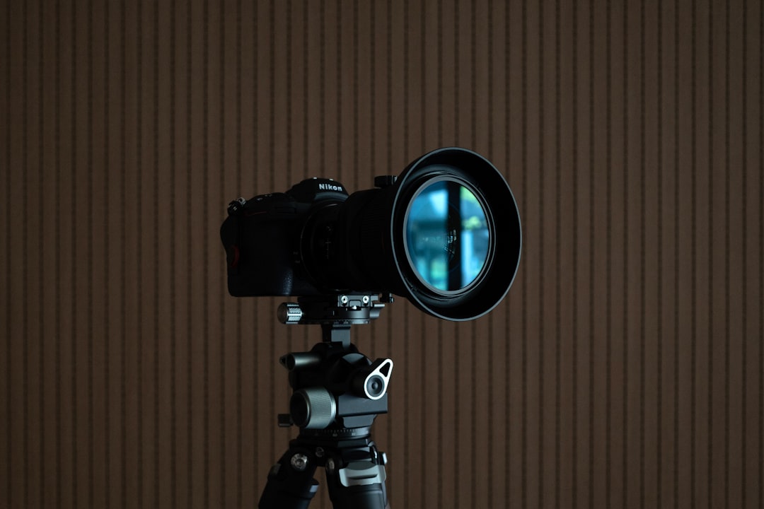 a camera on a tripod