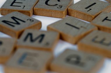 brown wooden blocks with number