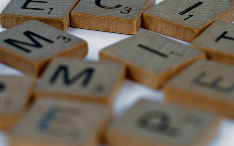 brown wooden blocks with number