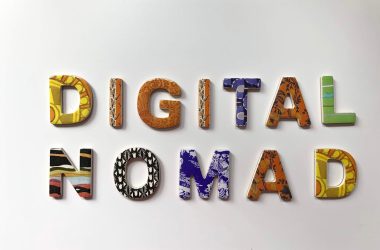 assorted-color digital nomad letter decor